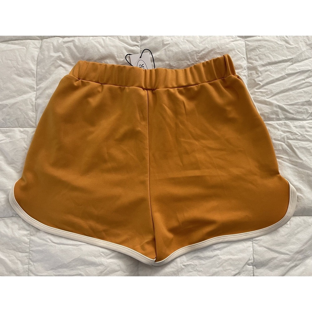 CIDER Orange Shorts Brand New w/ Tags Size M NWT - Picture 4 of 6